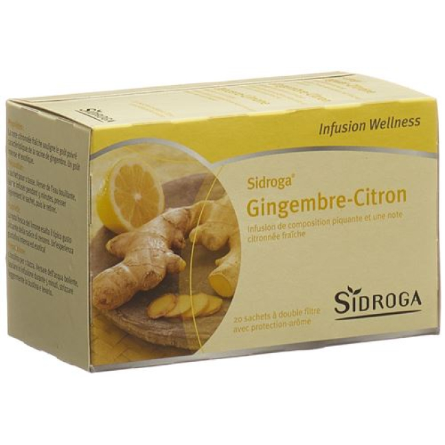 Sidroga Wellness Ginger Lemon 20 Batalion 2 გ