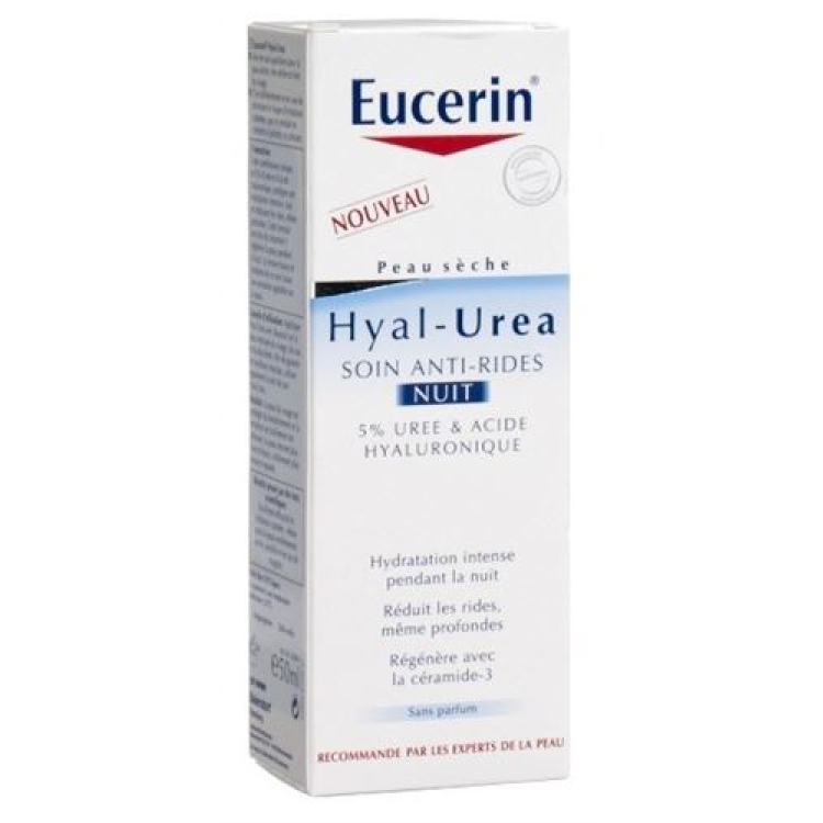 Eucerin Hyal Urea Night Care 50 מ"ל