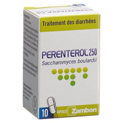 Perenterol Kaps 250 mg av 10 st