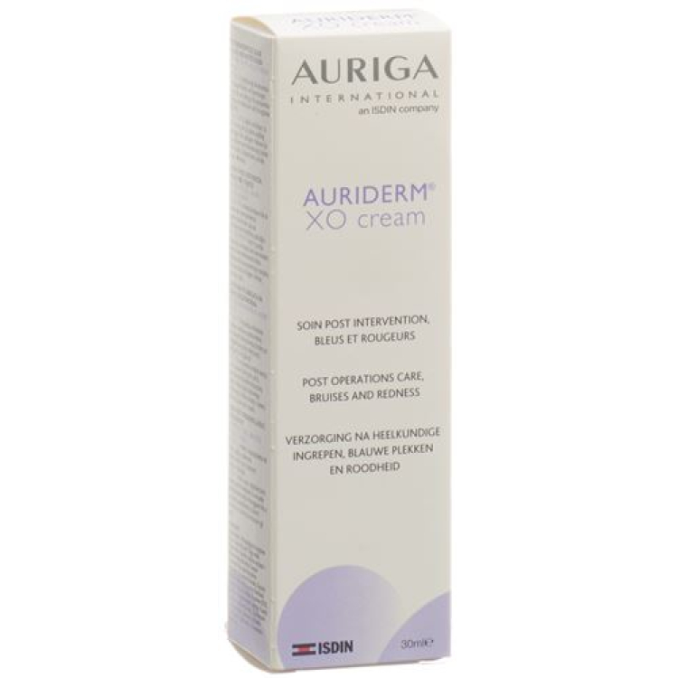 Auriderm XO Cream зачервяване. Синини и натъртвания Tb 30 m