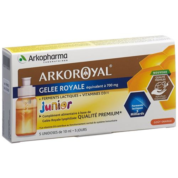 Arkoroyal புரோபயாடிக் குழந்தைகள் 5 Fl 10 மி.லி