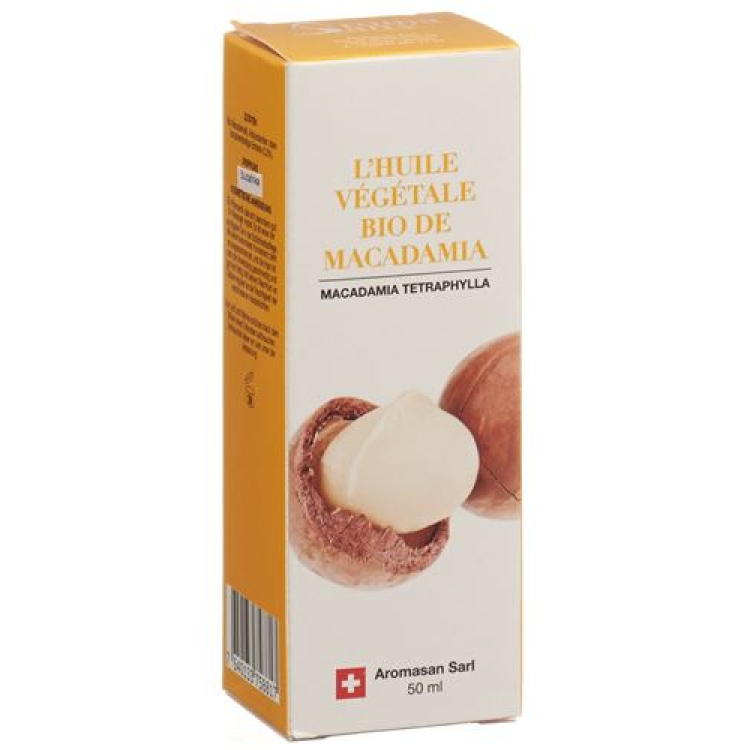 Aromasan Macadamia Olje Økologisk 250 ml