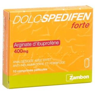 Dolo-Spedifen forte Filmtabl 400 mg de 10 uds