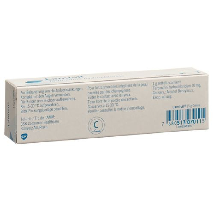 Lamisil crema 1% Tb 15 g