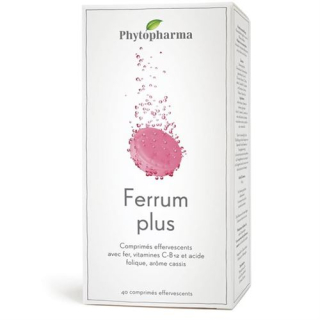 Phytopharma Ferrum Plus 발포정 40개입