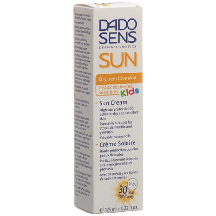 Dado Sens Sun Sun Sun Cream Kids Sun Protection Factor 30 125 ml