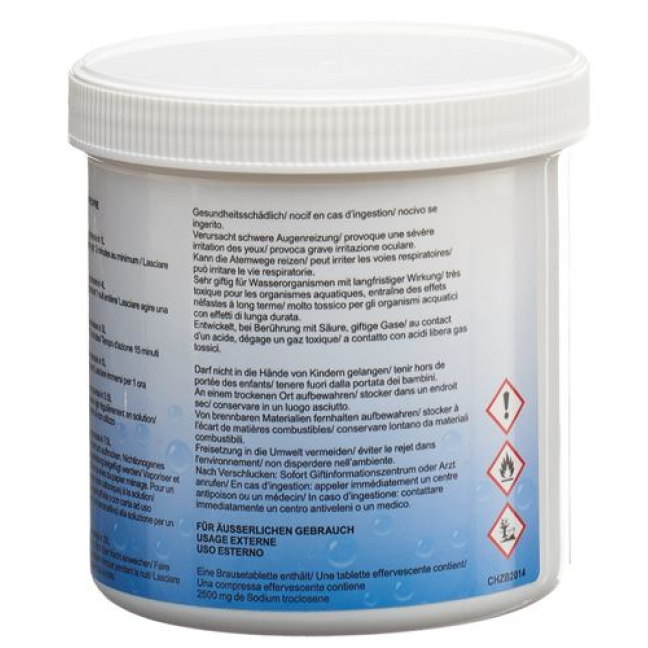 Neosteril 2500 disinfectant professional use Ds 10