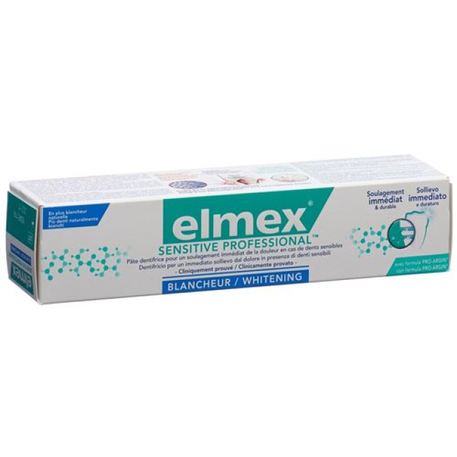 elmex SENSITIVE PROFESSIONAL blegende tandpasta 75 ml