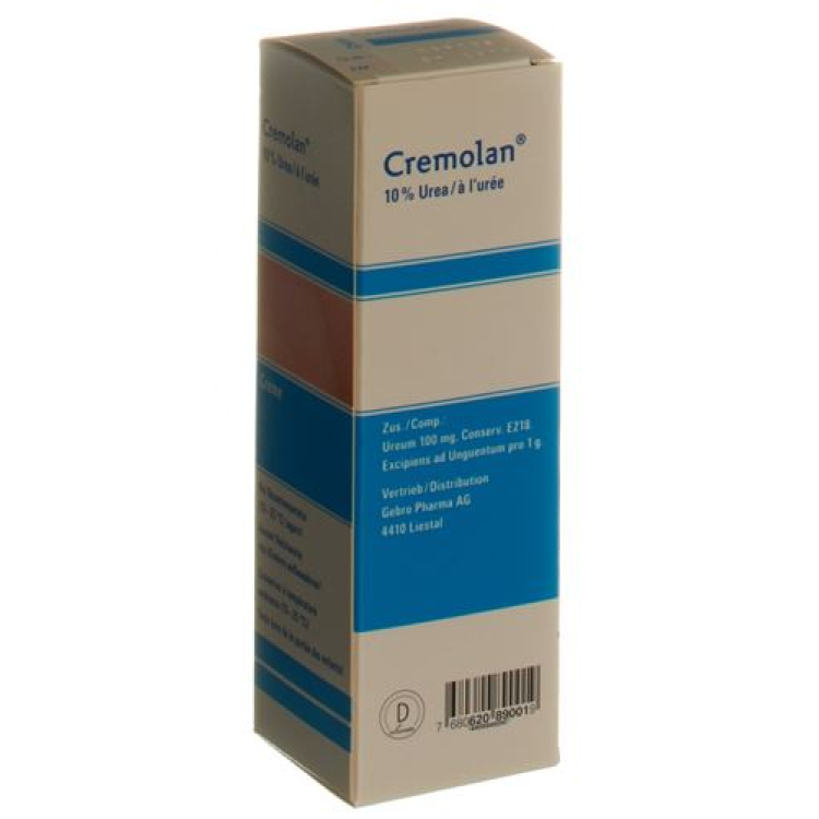 Cremolan krema 100 mg/g Tb 100 ml