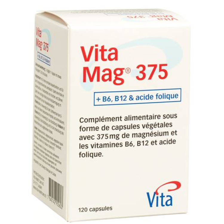 Vita Mag 375 Kaps 120 יח'