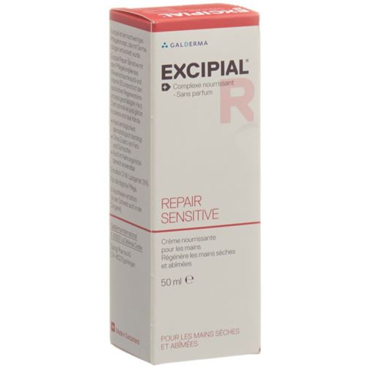 Excipial obnovitvena krema za občutljivo kožo 50 ml