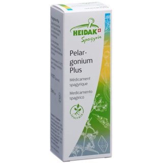 HEIDAK Spagyrik Pelargonium plus Spray 50ml bottle
