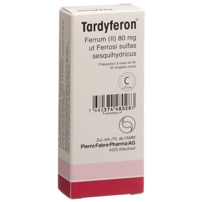 Tardyferon Depot Drag 100 片