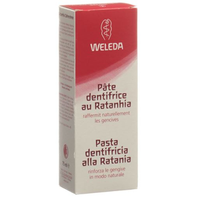 WELEDA Ratanhia Toothpaste tube 75 ml