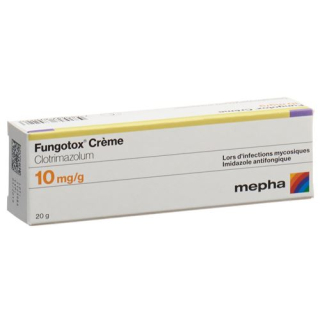 Fungotox Cream 10mg/g Tb 20g
