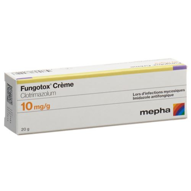 Fungotox crema 10 mg/g 20 g Tb