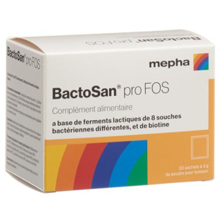 BactoSan pro FOS Getränkepulver 20 Btl 3 g