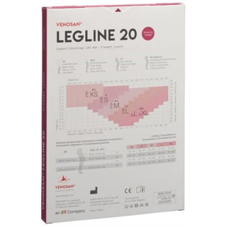 Venosan Legline 20 A-TU Materna L sahara 1 pair