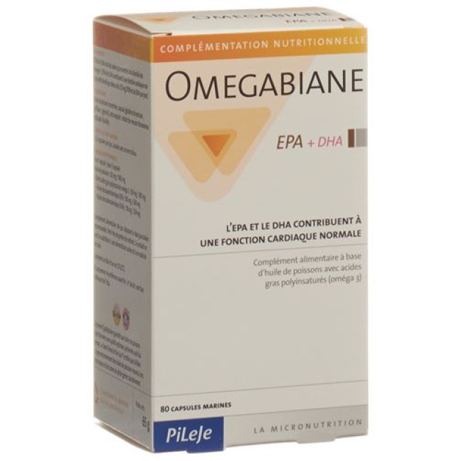 Omegabiane EPA + DHA Kaps 621 mg Blist 80 adet