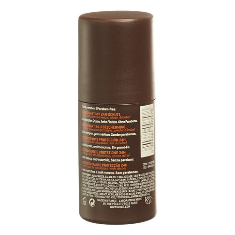 Nuxe Men Deodorant Roll-On Roll-on 50 ml