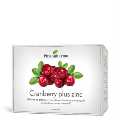 Phytopharma Cranberry Plus Zinek 20 sáčků