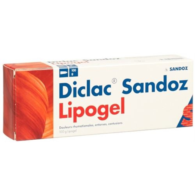 Diclac Sandoz Lipogel 1% Tb 100g