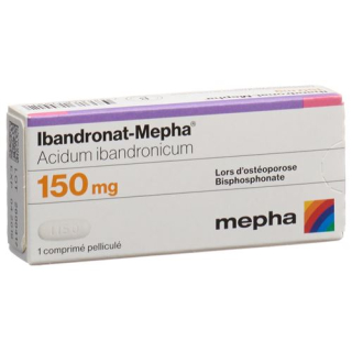 Ibandronat-Mepha Filmtabl 150 mg 3 kom