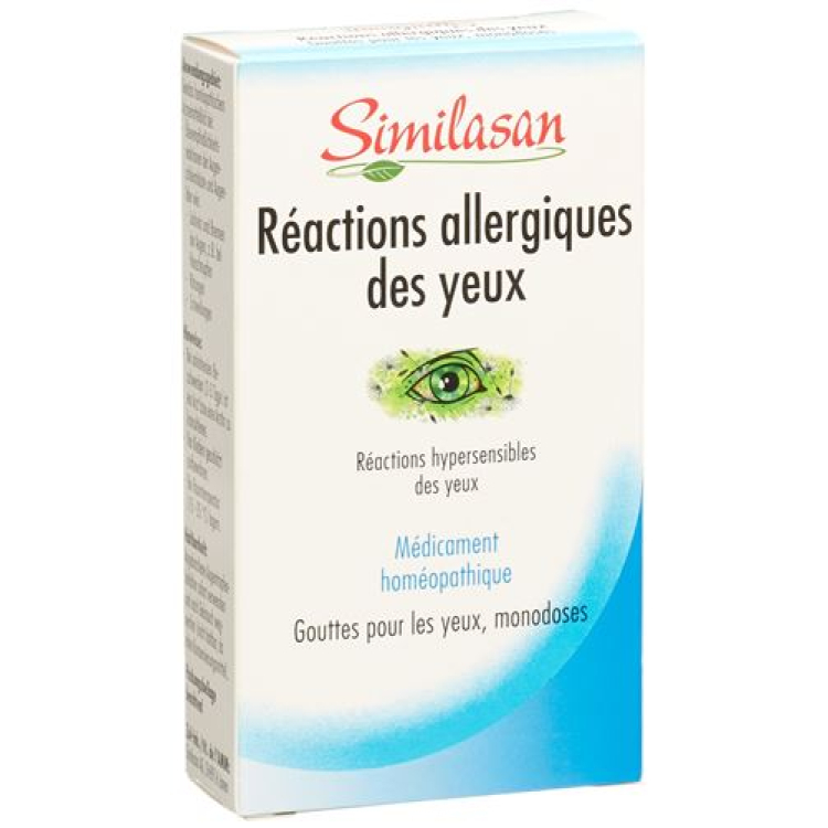 Similasan Allergic reacting eyes Gd Opht monodoseoses 20 х 0,4 мл