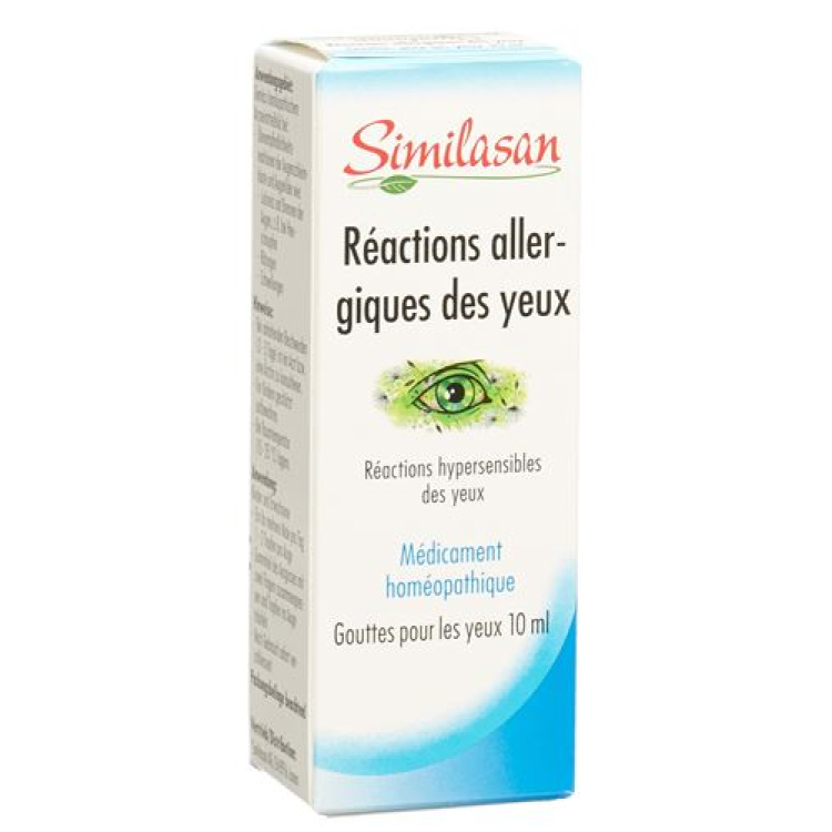 Similasan allergisk reagerende øyne Gd Opht Fl 10 ml