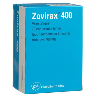 Zovirax Filmtablet 400 mg 70 pcs