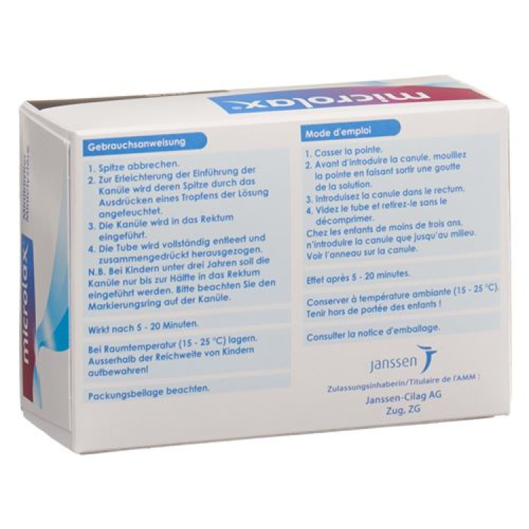 Microlax klist 4 tube 5 ml