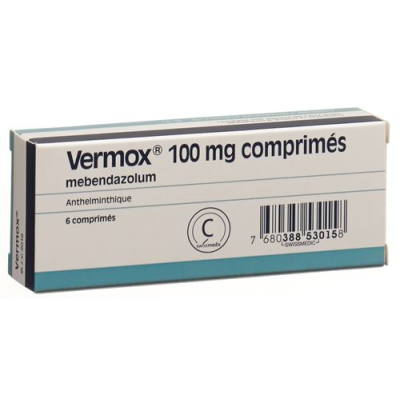 Vermox 100 mg 6 Tabletten