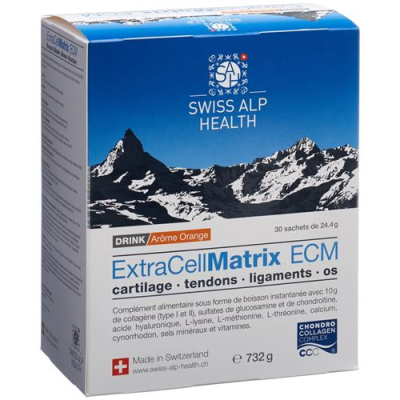 Extra Cell Matrix drink til led og hud Aroma Orange bag 30 stk