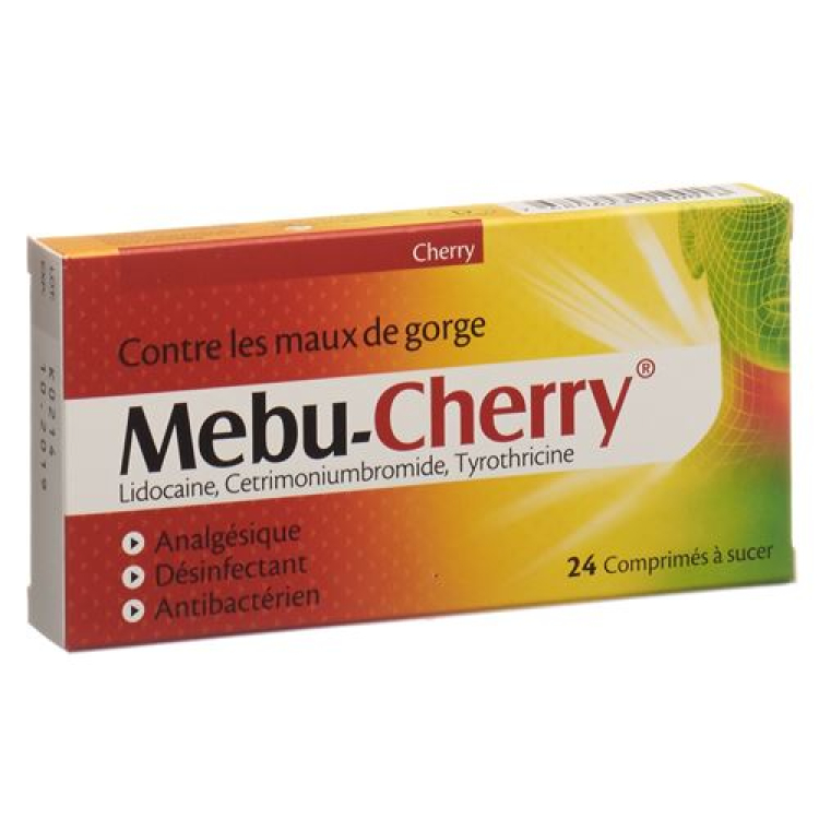 Mebu-cherry lozenges 24 հատ