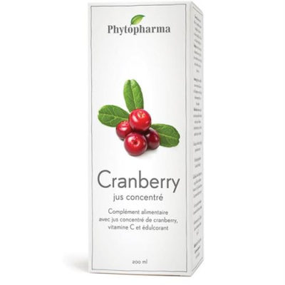 Phytopharma Tranebærdrikkoncentrat 200 ml