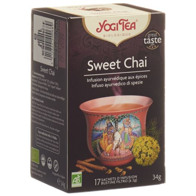 Yogi Tea Sweet Chai 17 Btl 2 g