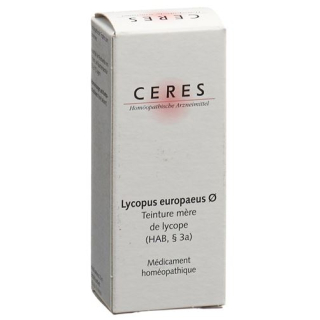 Ceres Lycopus europaeus mother tint bottle 20 ml