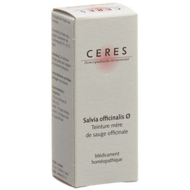 Ceres Salvia Urtinkt Fl 20 ml