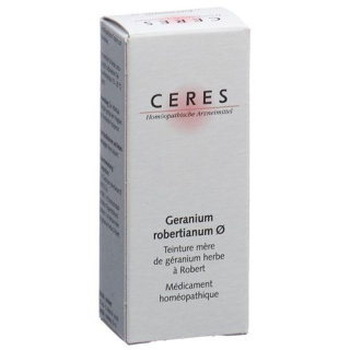 Ceres Geranium robertianum mother tint bottle 20 ml