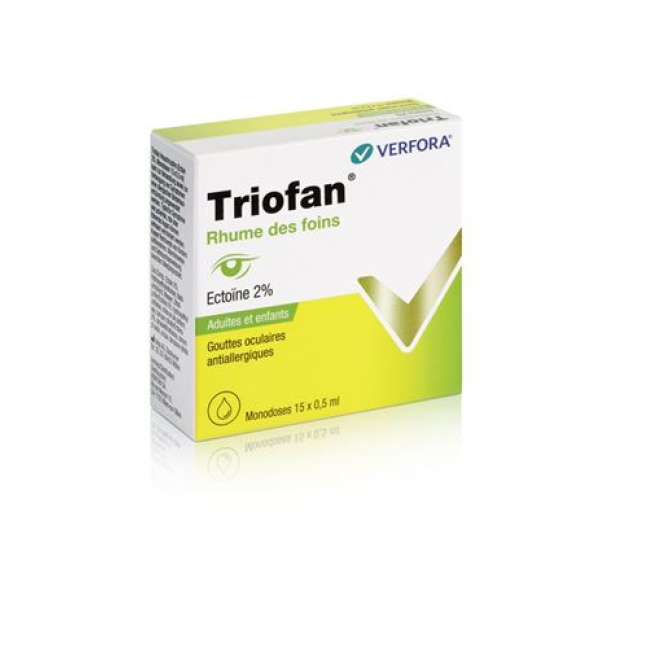 Triofan rhume des foins Gd Opht monodose 15 x 0,5 ml