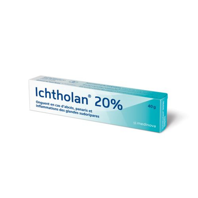 Ichtholan tepalas 20% Tb 40 g