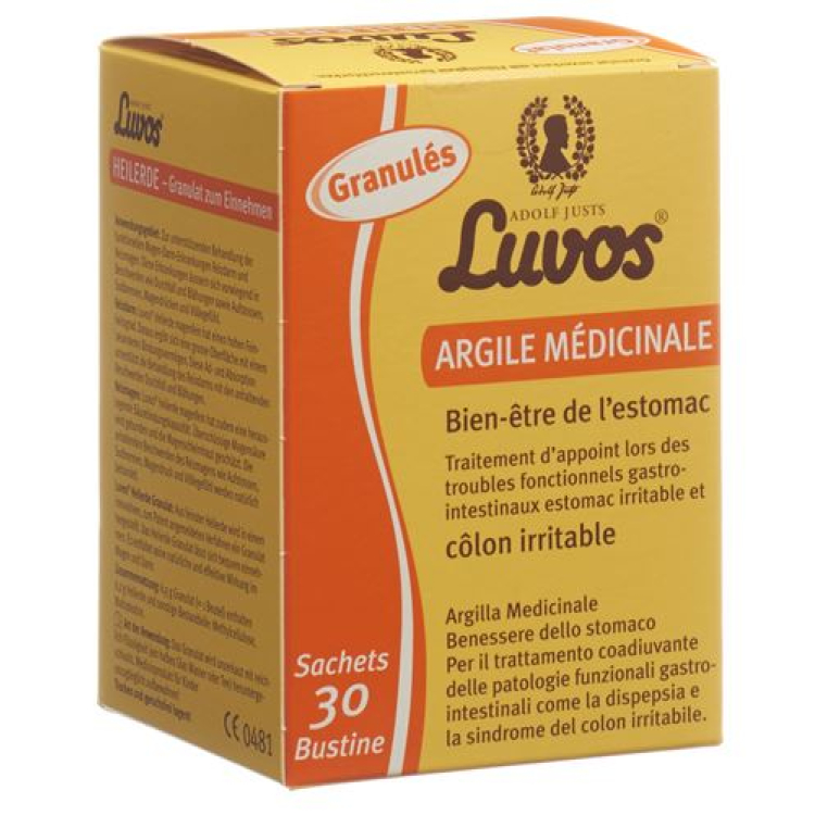 Luvos Healing Earth - butiran halus perut Btl 30 pcs