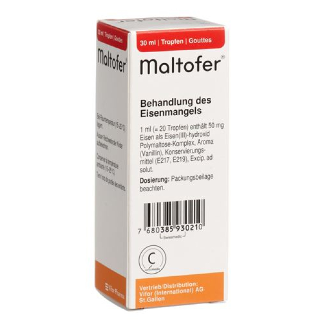 Maltofer drops bottle 30 ml