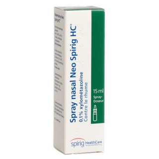 Nasal spray Neo Spirig HC 0.1% dosing spray 15 ml