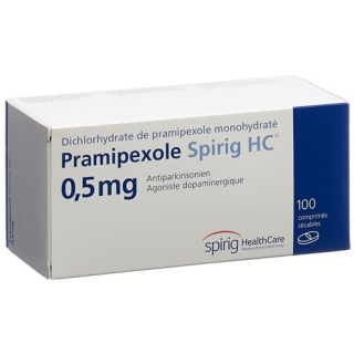 Pramipexole Spirig HC tabletkalari 0,5 mg 100 dona