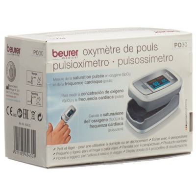 Beurer finger pulse oximeter PO 30