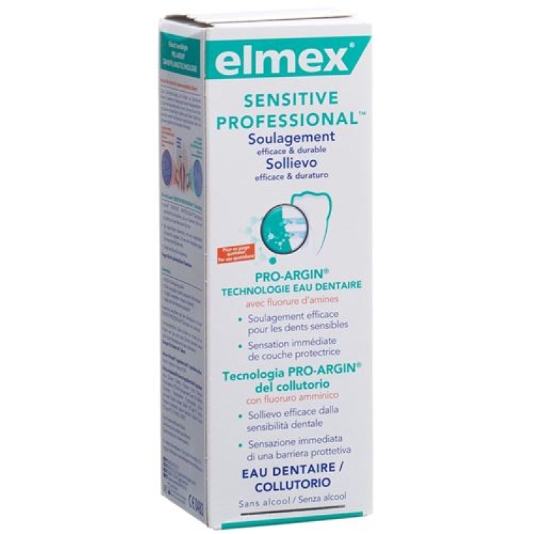 elmex SENSITIVE PROFESSIONAL ополіскувач для зубів 400 мл