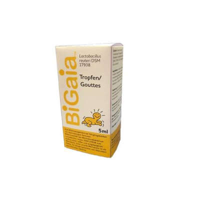 Bigaia ទម្លាក់ជាមួយ lactobacillus reuteri 5 មីលីលីត្រ