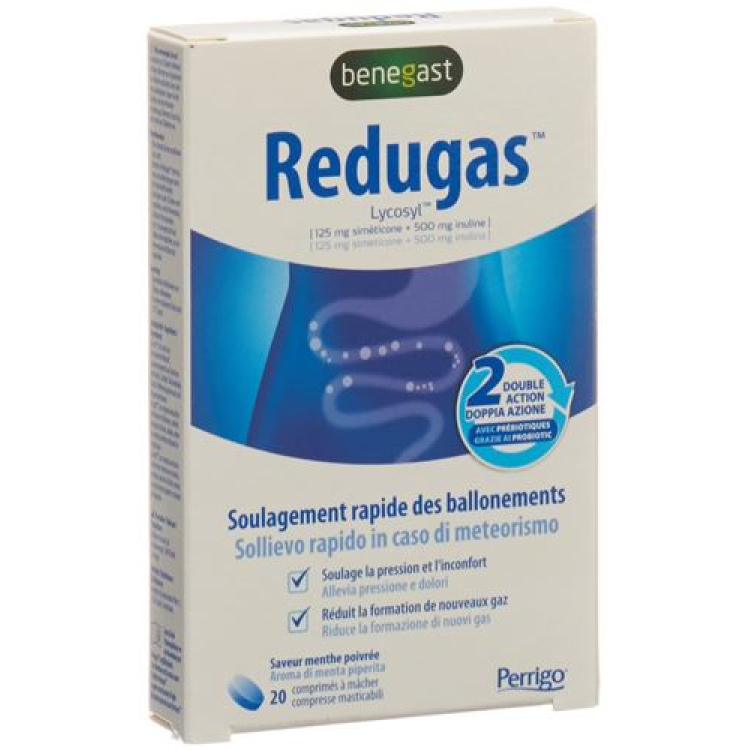 Benegast Redugas tablets 20 бр