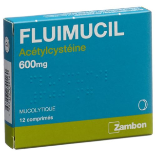 Fluimucil Tabl 600 mg (D) 12 pcs